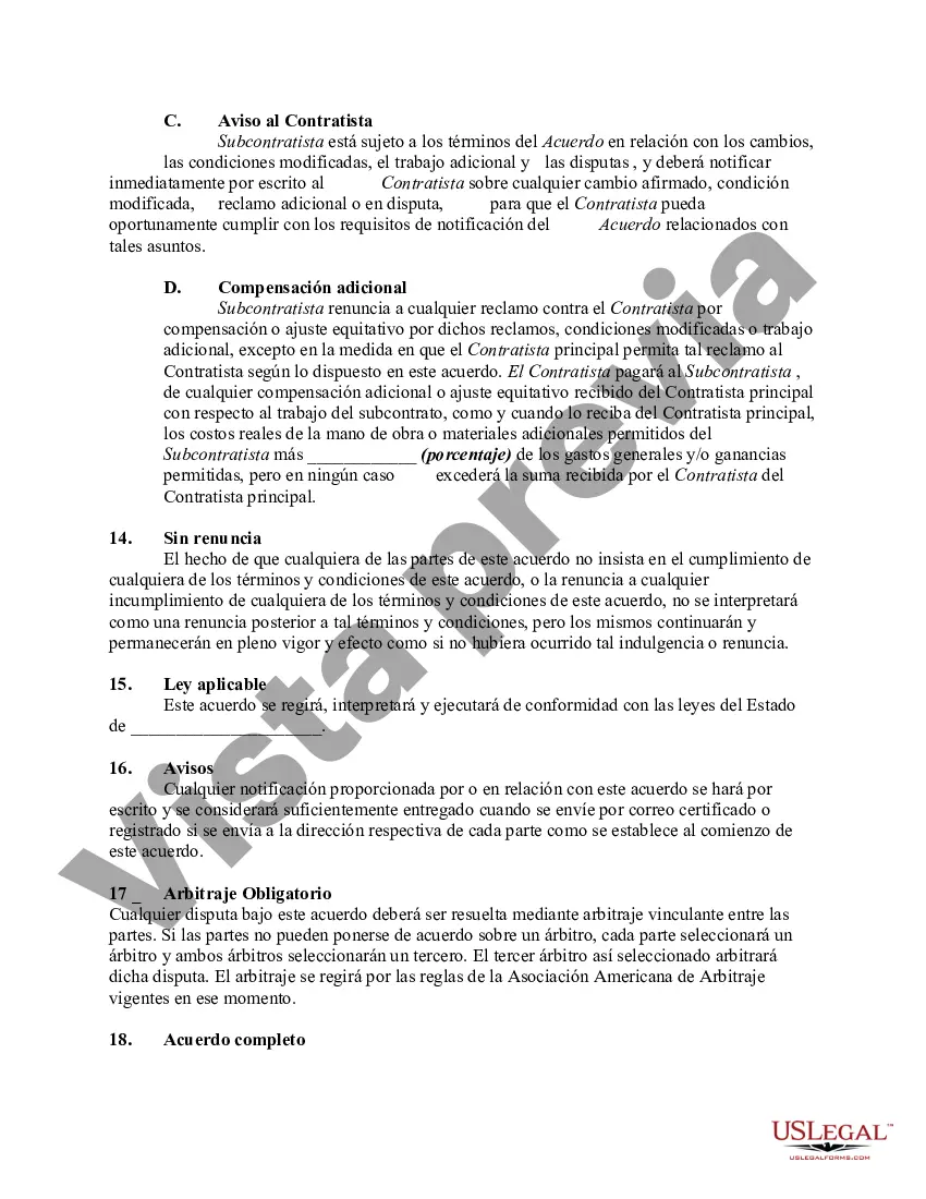 Preview Acuerdo para subcontratar la construcción de acero para el fabricante de acero