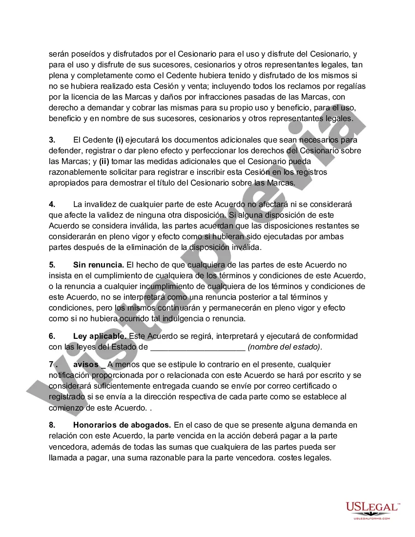 Preview Cesión de Marca y Imagen Comercial