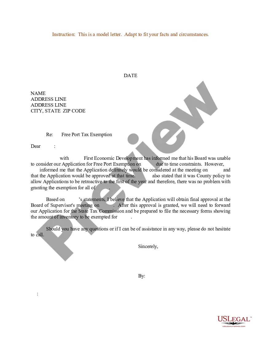 Letter Concerning Exemption For Nysc | US Legal Forms