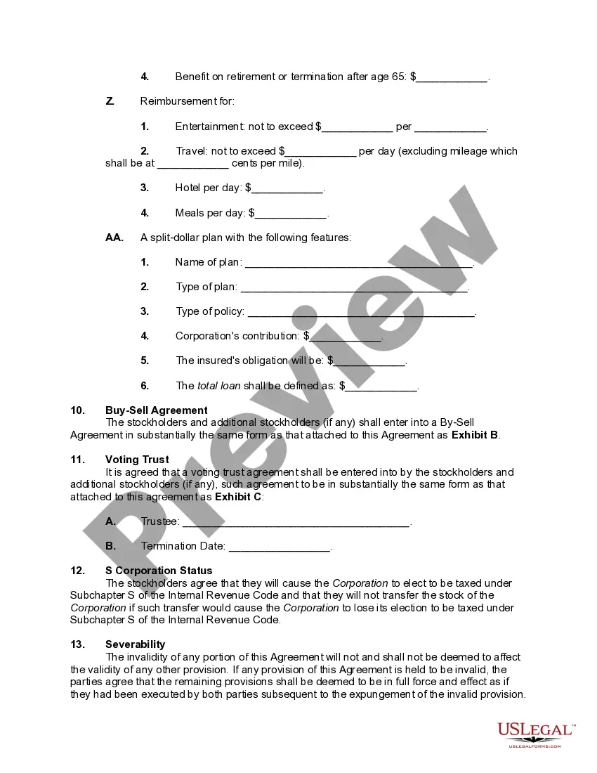 Preview Preincorporation Agreement between Incorporators and Promoters
