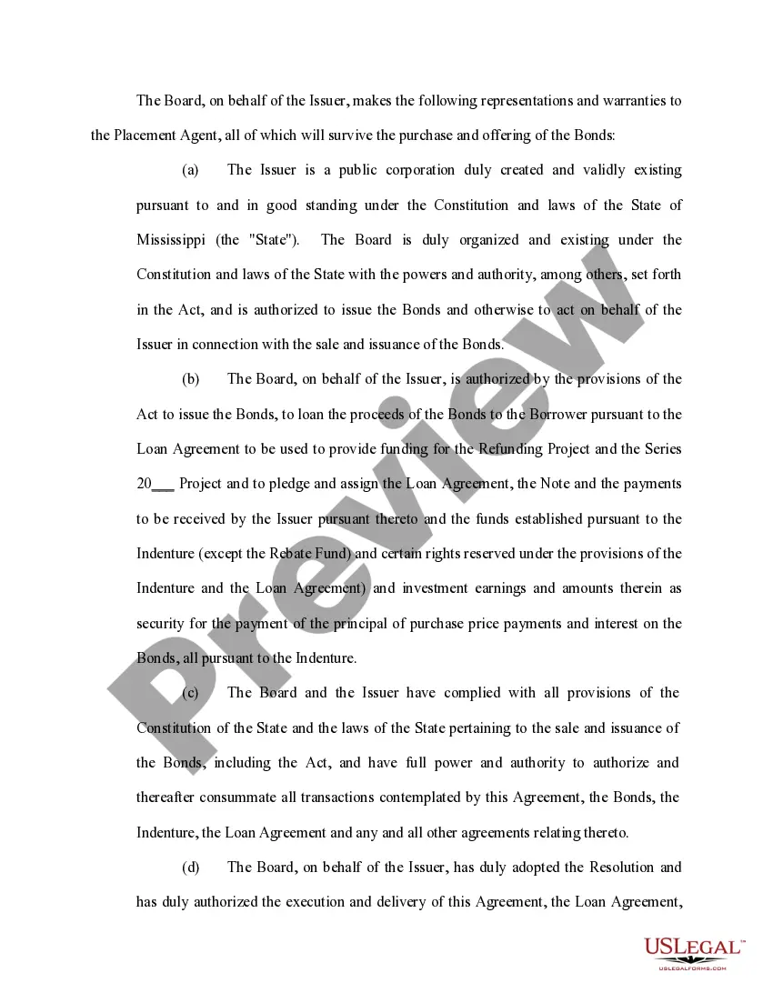 Get Bond placement agreement Preview Bond placement agreement
