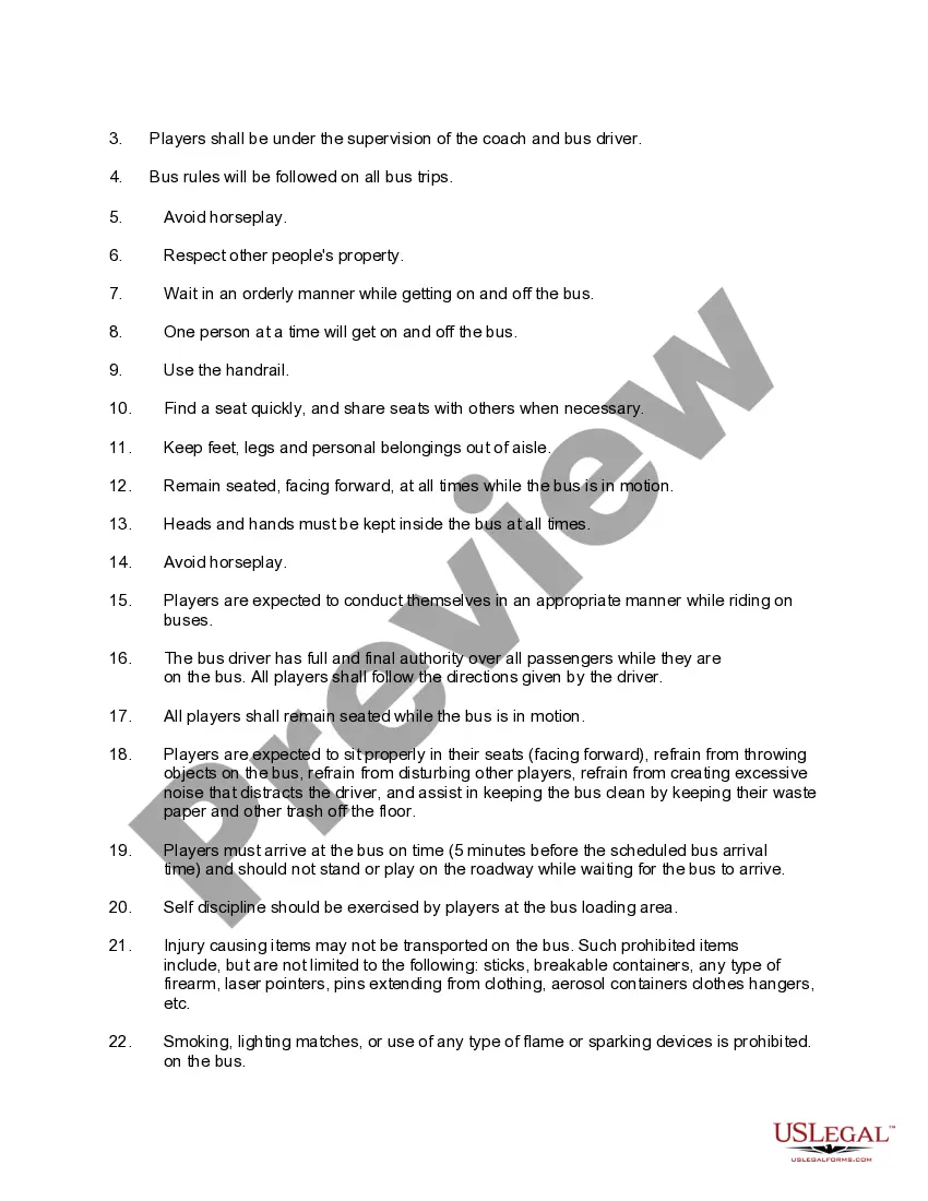 Get Parental Consent and Release Form Bus Travel to Hockey Games and Practices Preview Parental Consent and Release Form Bus Travel to Hockey Games and Practices