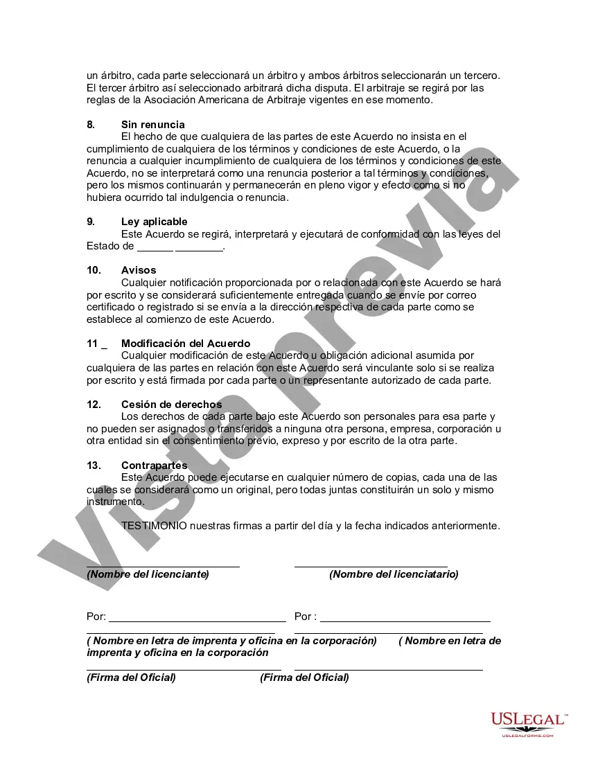 Preview Licencia de Nombre Comercial y Marca con Opción de Compra