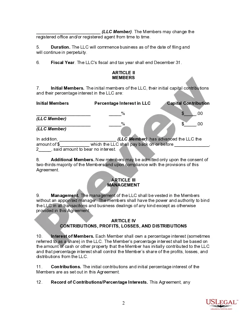 Get Operating Agreement for States who have Adopted the Uniform Limited Liability Act and the Revised Uniform Limited Liability Act Preview Operating Agreement for States who have Adopted the Uniform Limited Liability Act and the Revised Uniform Limited Liability Act