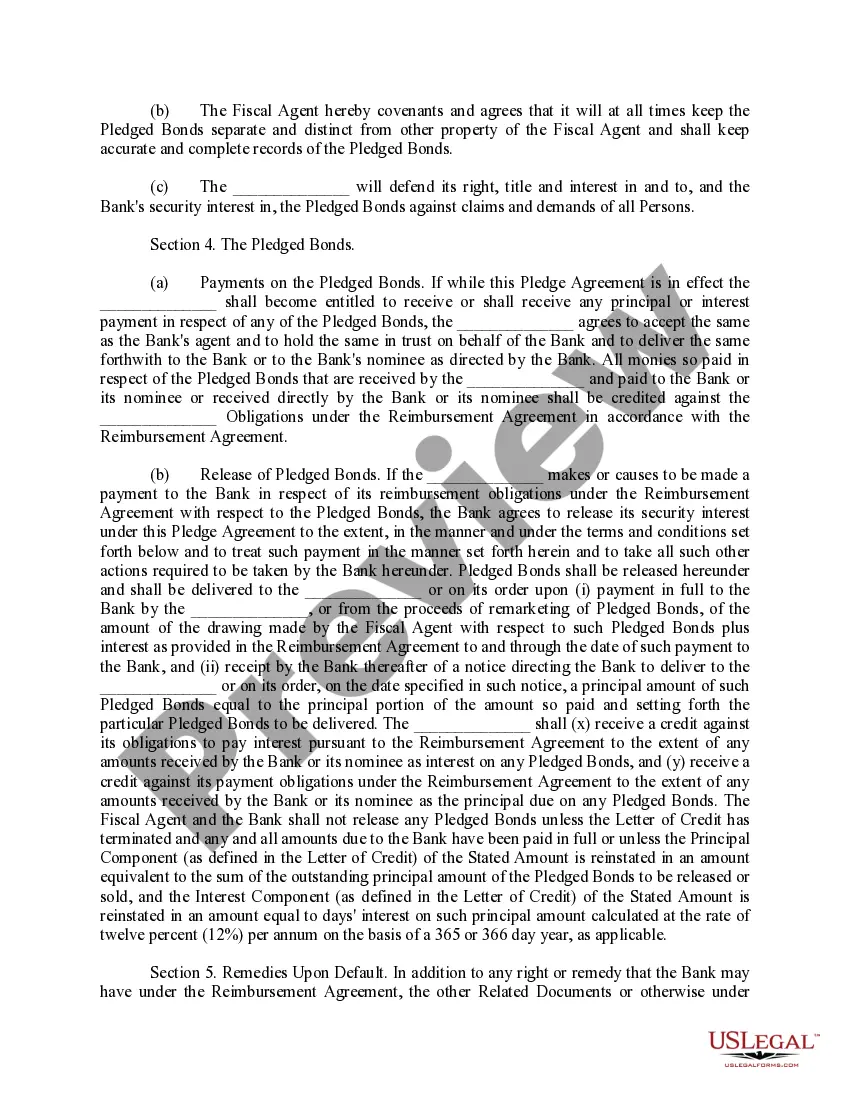 Preview Pledge Agreement College