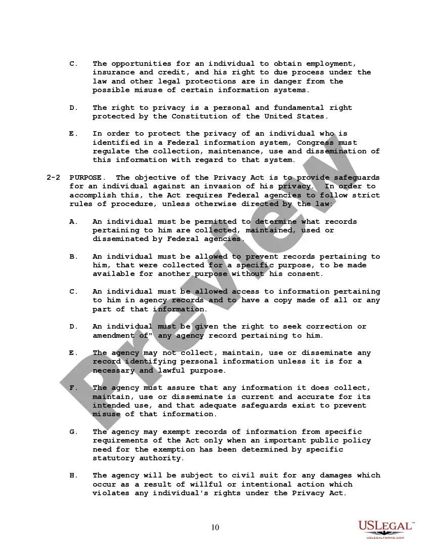 Get HUD Privacy Act Handbook with Explanation Preview HUD Privacy Act Handbook with Explanation