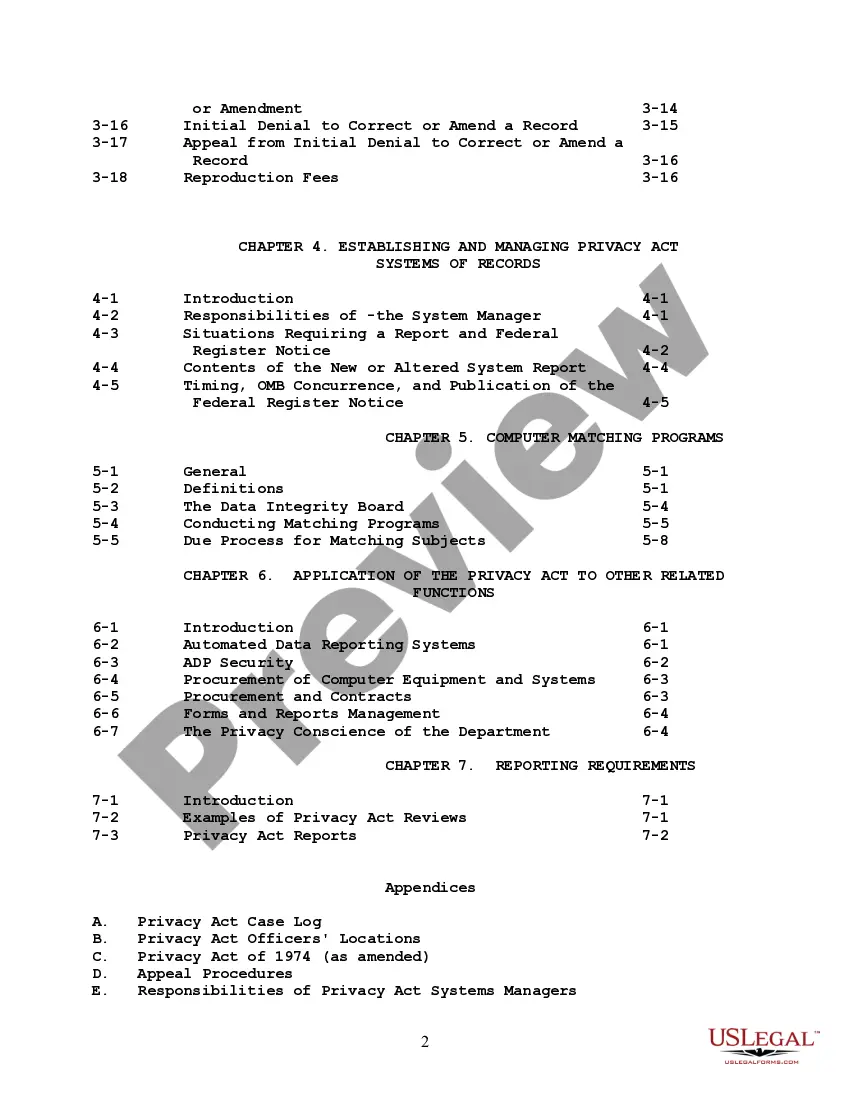 Get HUD Privacy Act Handbook with Explanation Preview HUD Privacy Act Handbook with Explanation