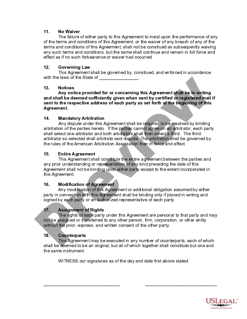 Get Agreement between Care Giving Organization and Nurse Staffing Agency Preview Agreement between Care Giving Organization and Nurse Staffing Agency