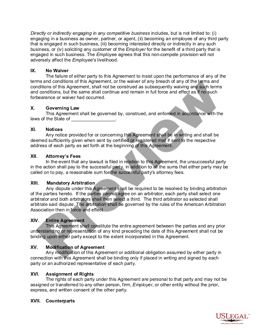 Kentucky Employment Contract with Managing Director for Public ...