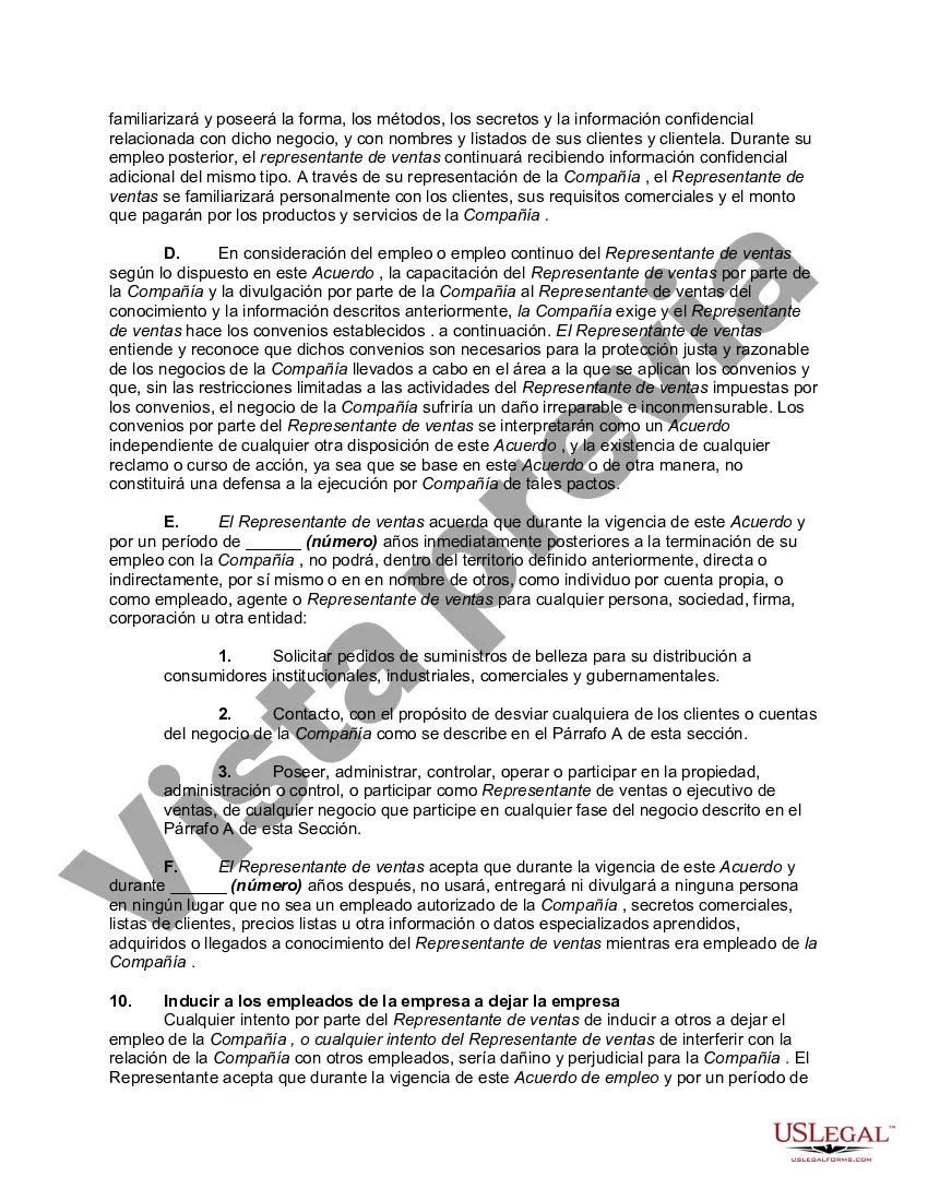 Preview Empleo de representante de ventas para vender artículos de belleza al por mayor en territorio exclusivo - Trabajador por cuenta propia