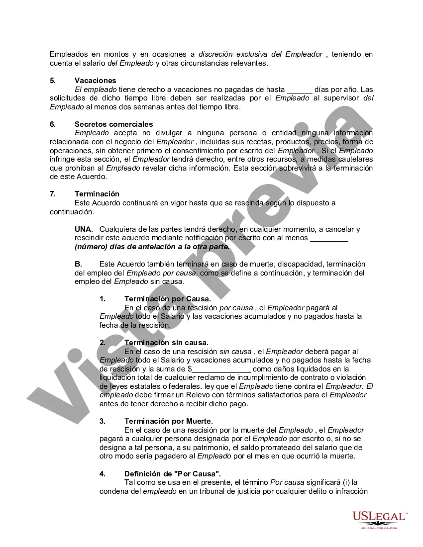 Preview Acuerdo de trabajo con Cook que tiene una discapacidad de aprendizaje