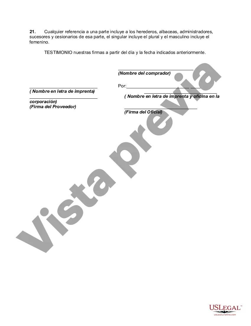 Preview Orden de Compra de Extrusiones de Aluminio