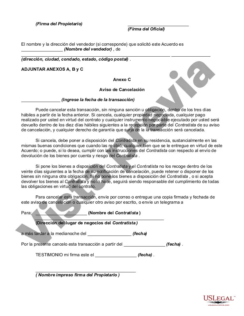 Preview Contrato de Construcción para Remodelación de Baños