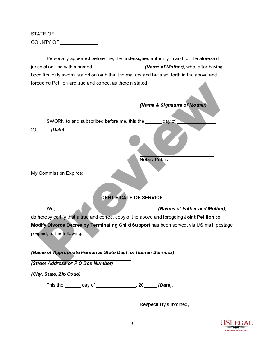 joint-petition-to-modify-or-amend-divorce-decree-by-terminating-child