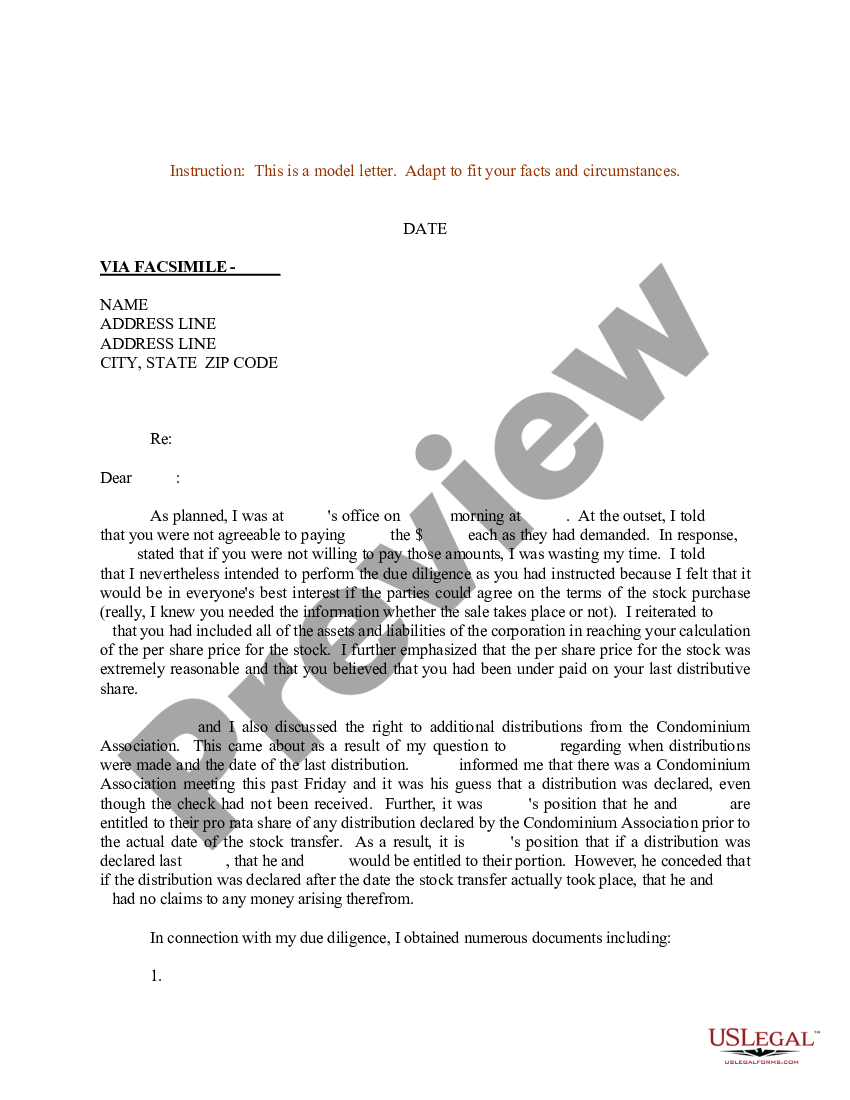 Sample Letter To Client Concerning Stock Transfer Transfer Letter Us Legal Forms 