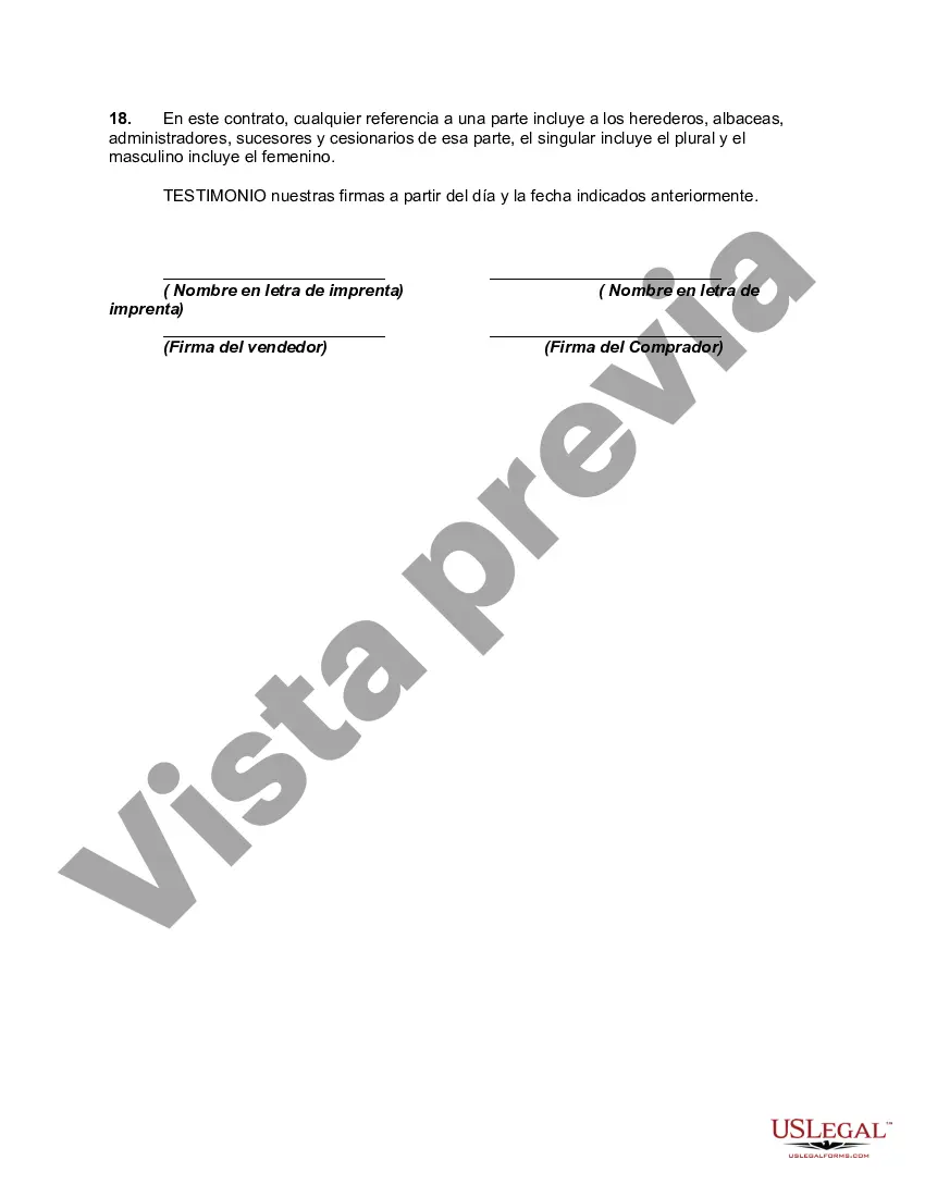 Preview Forma General de Acuerdo para la Venta de Bienes