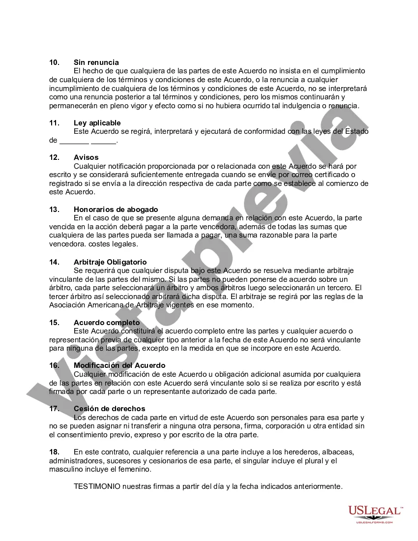 Preview Contrato o Convenio para la Construcción de una Residencia o Vivienda