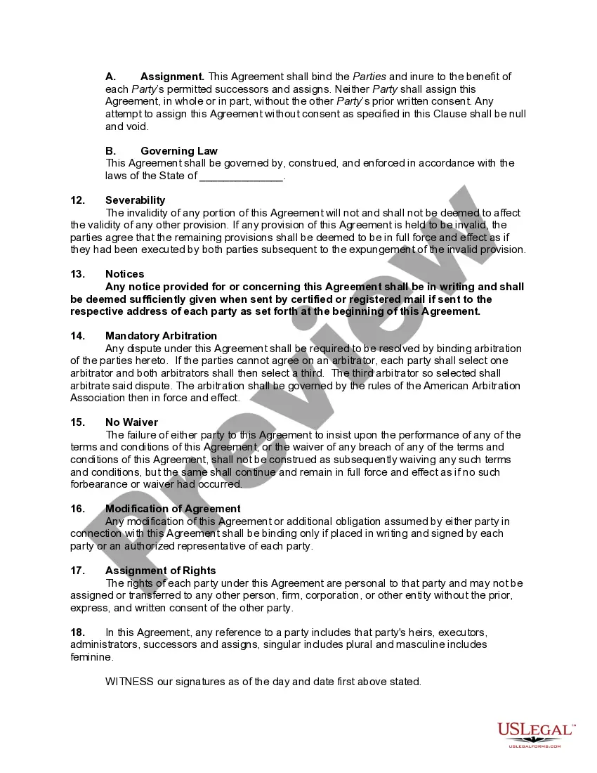 Preview Reciprocal Services Agreement Regarding Communication Routing Services