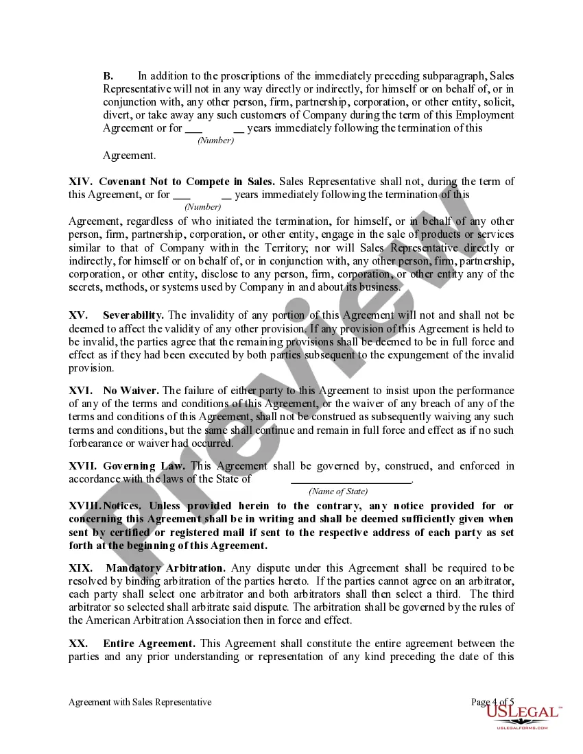 Get Agreement with Sales Representative to Sell and Promote Service of Electric and Electromagnet Motors Preview Agreement with Sales Representative to Sell and Promote Service of Electric and Electromagnet Motors