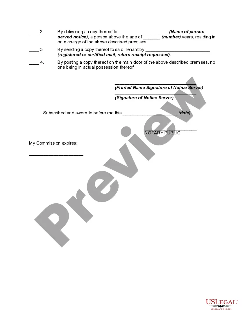 Get Five Day Eviction Letter for Failure to Pay Rent Preview Five Day Eviction Letter for Failure to Pay Rent