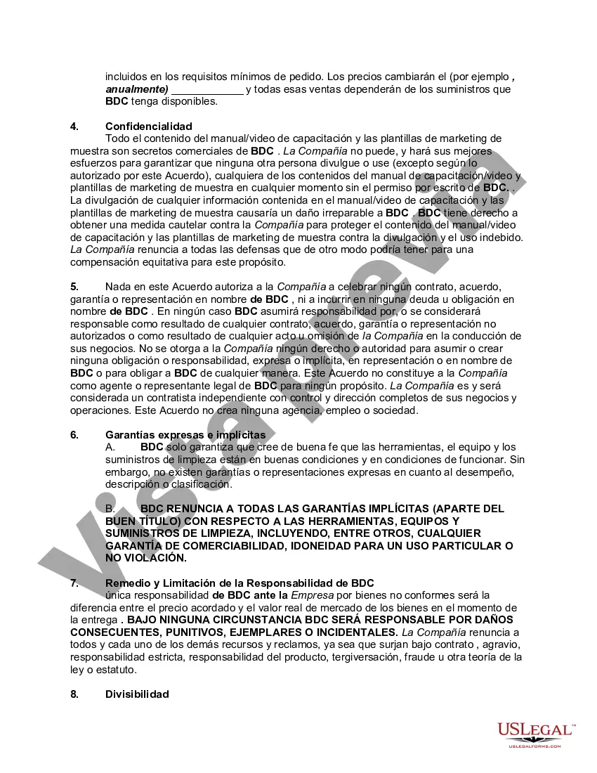 Preview Acuerdo de Desarrollo de Negocios - Limpieza y Reparación de Barbacoas a Domicilio