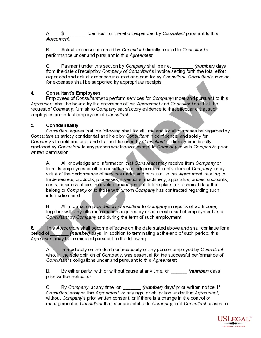 Get Agreement to Employment of Consultant to Prepare Financial Legal Report Preview Agreement to Employment of Consultant to Prepare Financial Legal Report