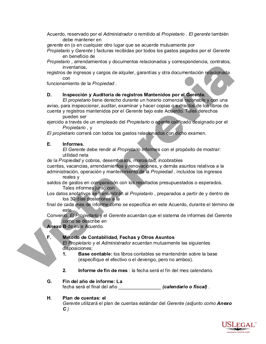 Preview Acuerdo con Contratista Independiente para Administrar Edificio de Oficinas