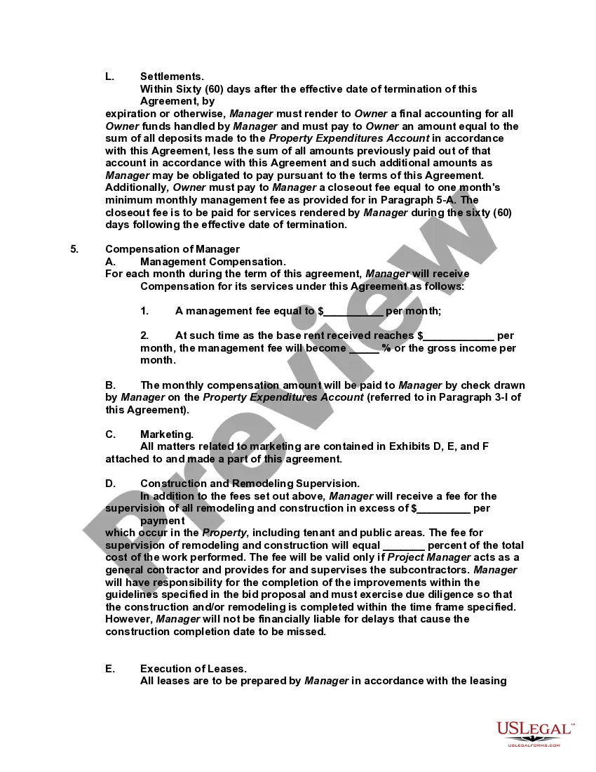 Get Agreement with Independent Contractor to Manage Office Building Preview Agreement with Independent Contractor to Manage Office Building