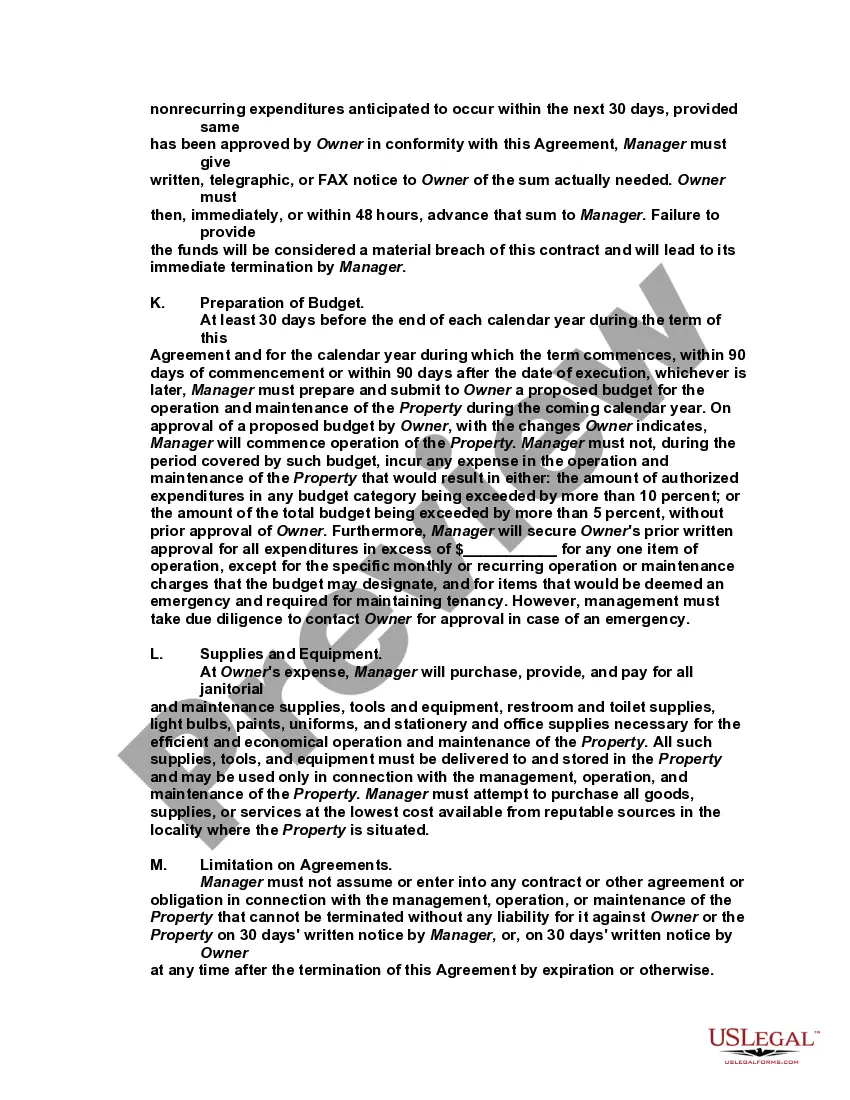 Get Agreement with Independent Contractor to Manage Office Building Preview Agreement with Independent Contractor to Manage Office Building