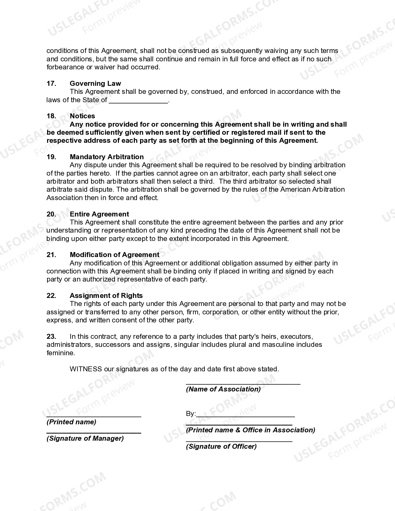 Preview Employment of Manager for Annual Exposition