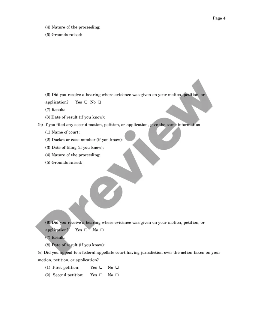 Get Motion to Vacate, Set Aside, Modify or Correct a Sentence by a Person in Federal Custody Preview Motion to Vacate, Set Aside, Modify or Correct a Sentence by a Person in Federal Custody