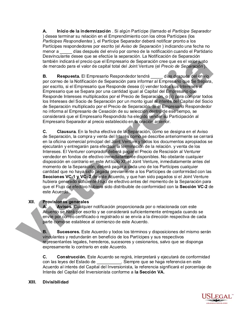 Preview Acuerdo de empresa conjunta para poseer, desarrollar y operar un parque industrial