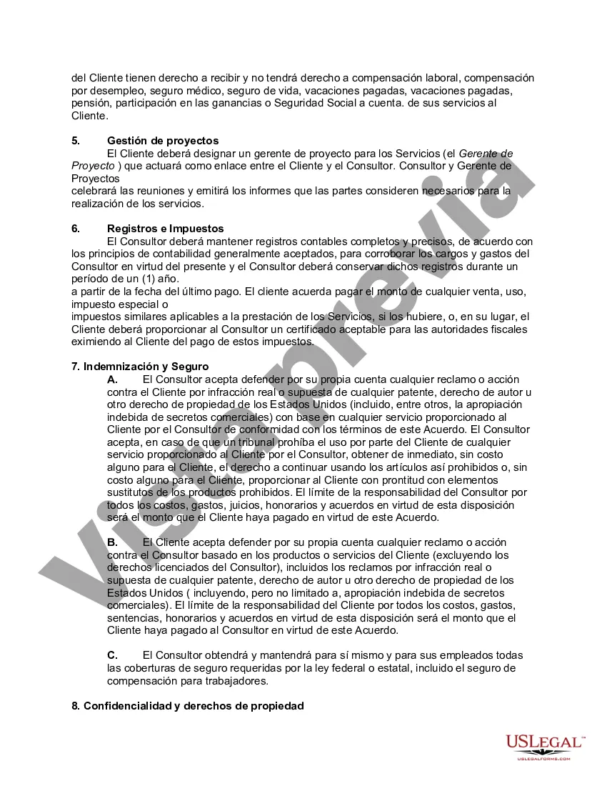Preview Contrato de Servicios de Capacitación y Consultoría