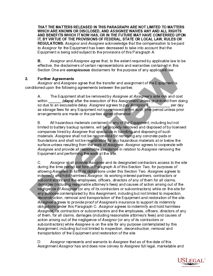 Get Combined Agreement and Bill of Sale for Equipment and Machinery with Waivers of Warranties Preview Combined Agreement and Bill of Sale for Equipment and Machinery with Waivers of Warranties