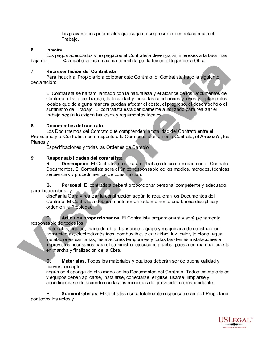 Preview Contrato Básico de Construcción