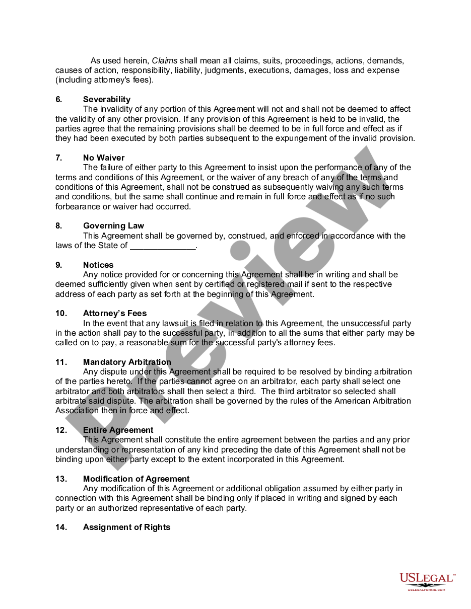 page 2 Construction Management Agreement preview