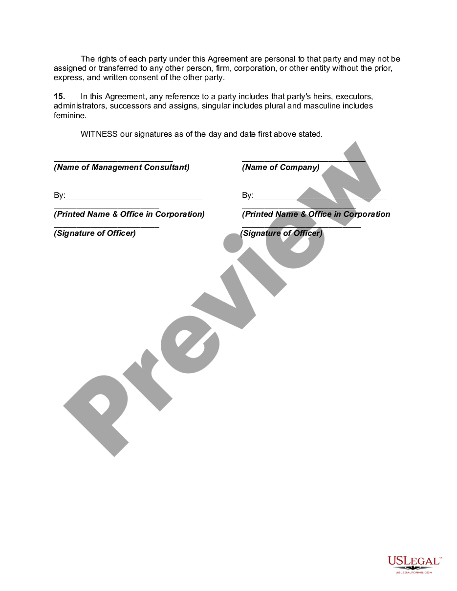 page 3 Construction Management Agreement preview