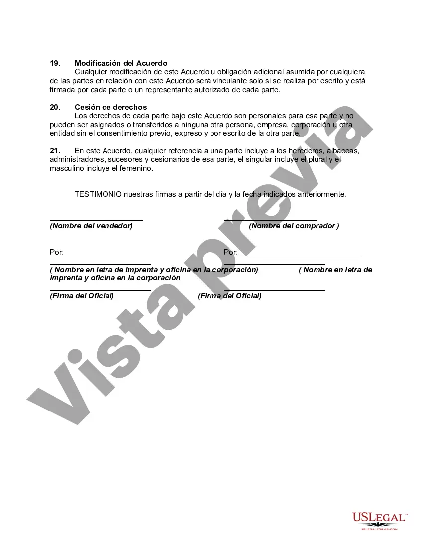 Preview Contrato de Venta de Equipos; Se rechazan expresamente los términos adicionales propuestos; Descargo de responsabilidad de garantías