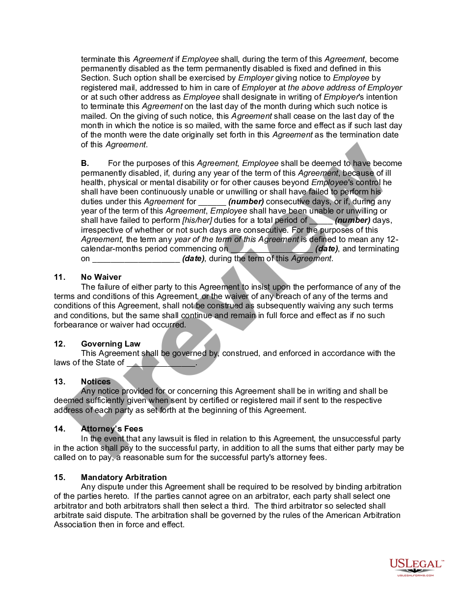 page 2 Employment Agreement with Graphic Designer to do Graphic Design and Animation preview