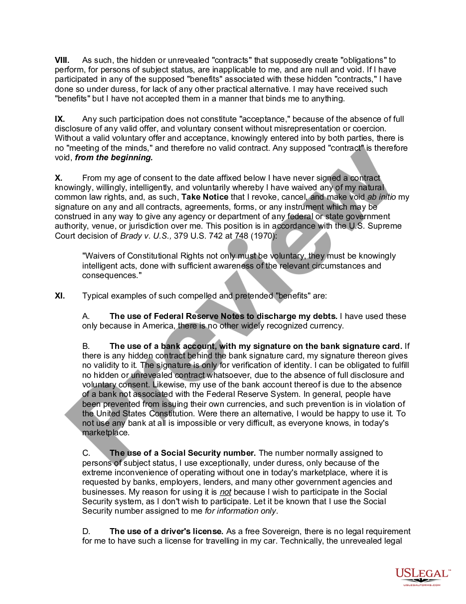 personal statement of truth template