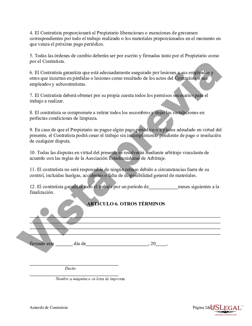 Preview Acuerdo de contratista