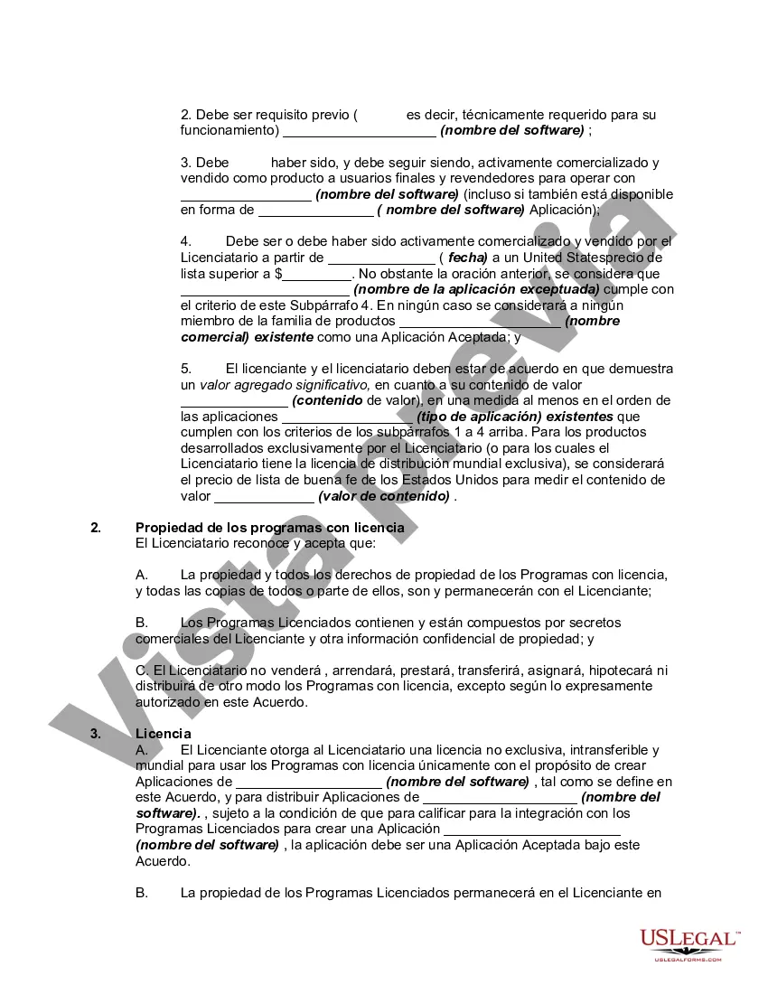 Preview Acuerdo de licencia de software