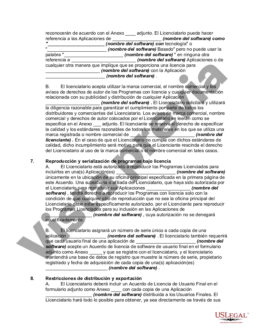 Preview Acuerdo de licencia de software