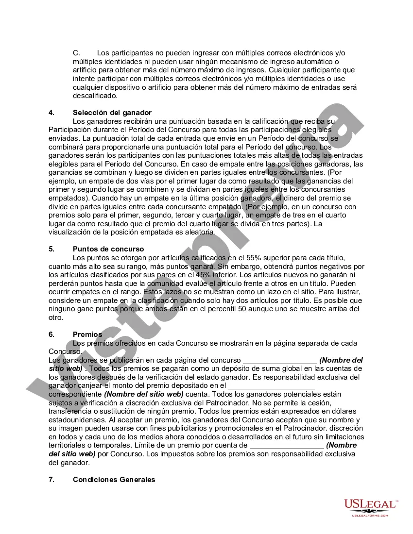 Preview Reglas y regulaciones para el concurso de escritura en línea