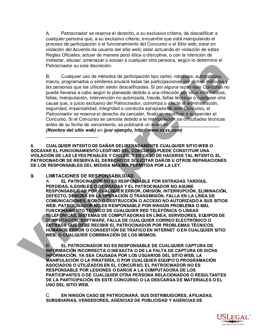 Preview Reglas y regulaciones para el concurso de escritura en línea