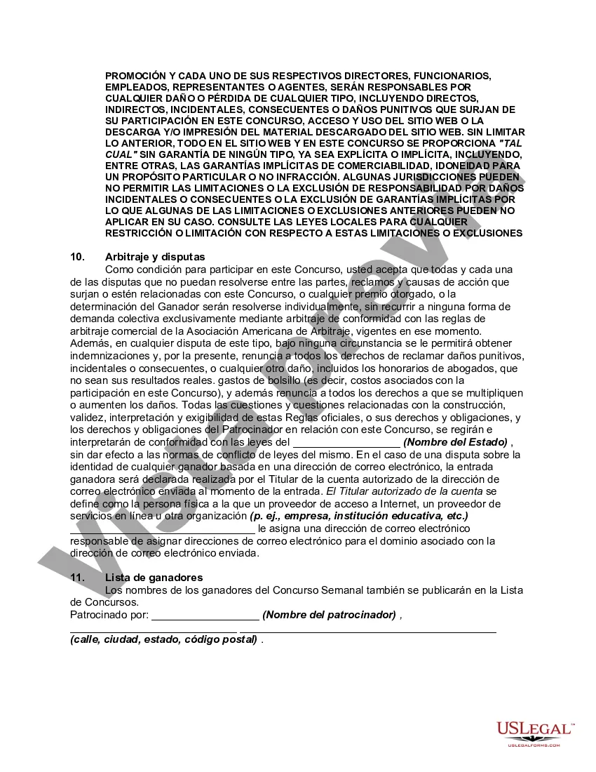 Preview Reglas y regulaciones para el concurso de escritura en línea