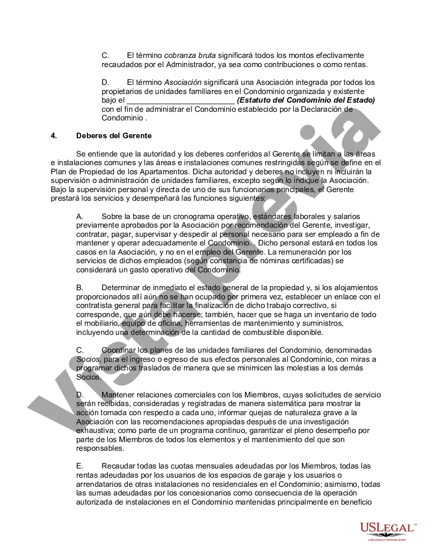 Preview Acuerdo para Administrar Conjunto de Condominios