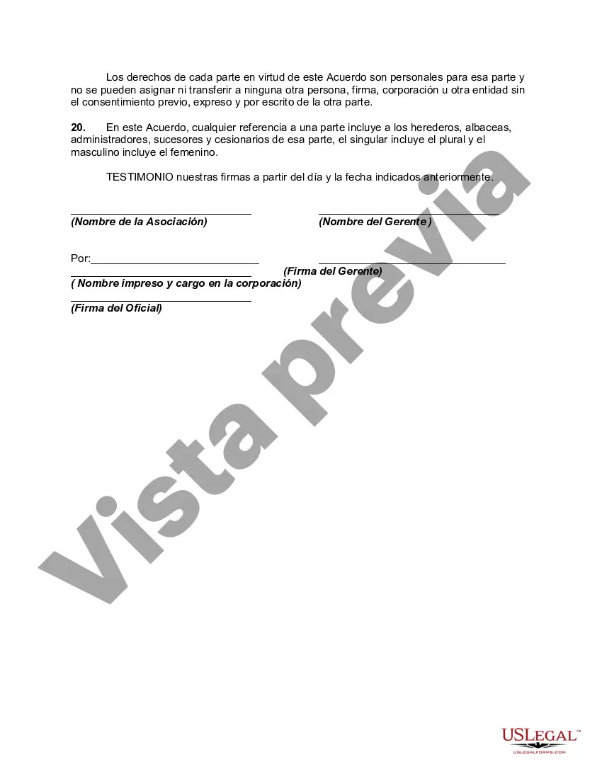 Preview Acuerdo para Administrar Conjunto de Condominios