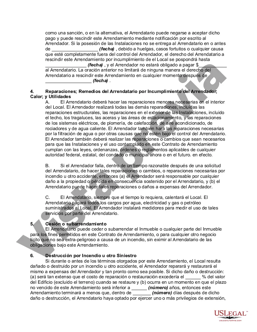 Preview Arrendamiento de Edificio Comercial con Arrendador para Construir Edificio