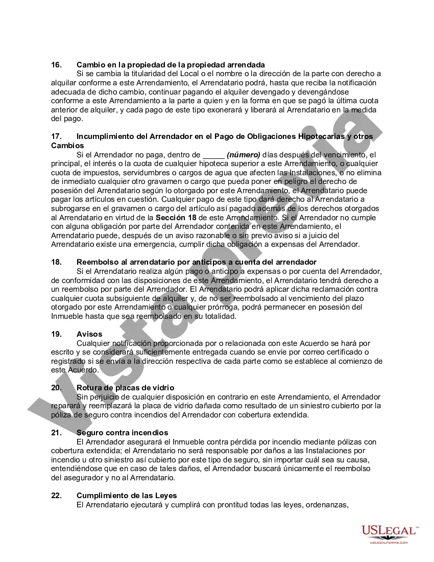 Preview Arrendamiento de Edificio Comercial con Arrendador para Construir Edificio